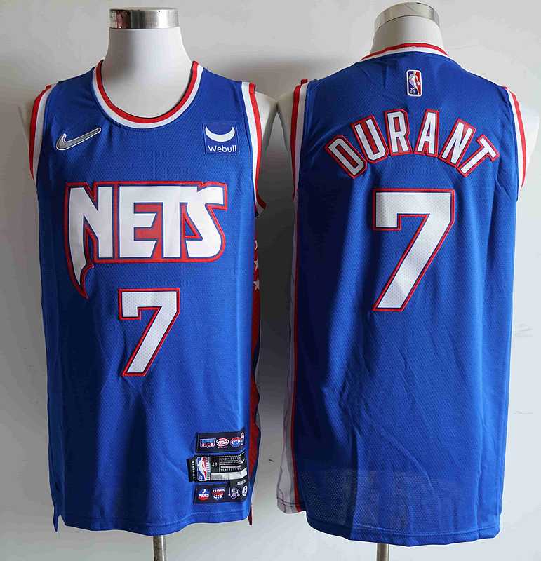Nets 7 Kevin Durant Blue Nike Diamond 75th Anniversary City Edition Swingman Jersey,We sell and wholesale Nets 7 Kevin Durant Blue Nike Diamond 75th Anniversary City Edition Swingman Jersey on line form chian!
